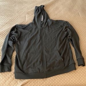 Eddie Bauer Dark Green Hoodie Size Large